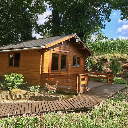 Chambres D'Hotes Les Tilleuls Poullaouen Exterior foto